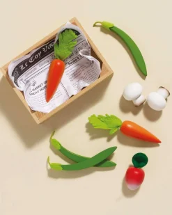 Harvest Vegetables Wooden Market Crate>Le Toy Van, Inc. Fashion