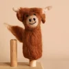 Highland Cow Finger Puppet>Deer Harbour Design Discount