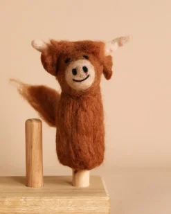 Highland Cow Finger Puppet>Deer Harbour Design Discount