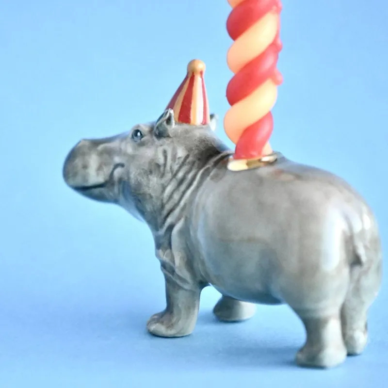 Hippo Cake Topper>Camp Hollow Fashion