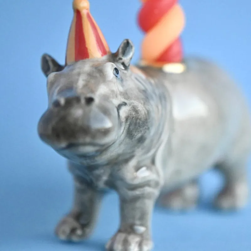 Hippo Cake Topper>Camp Hollow Fashion