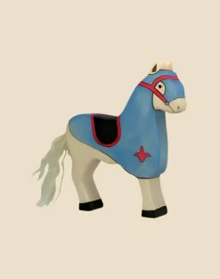 Tournament Horse, Blue>Holztiger Discount