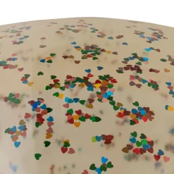 Inflatable Mini Pool - Transparent Confetti Hearts>Konges Sløjd New