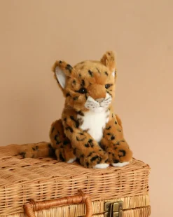 Jaguar Cub Sitting Stuffed Animal>Hansa Best
