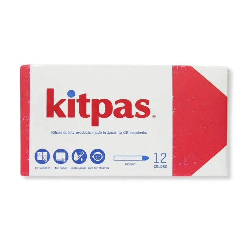 Crayons - 12 Colors>Kitpas Discount