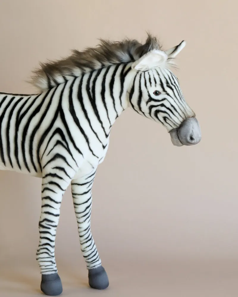 Large Zebra Stuffed Animal>Hansa Online