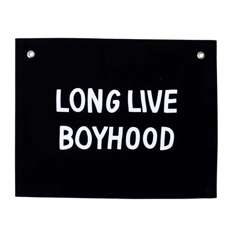 Long Live Boyhood Banner>Imani Collective Hot