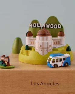 Los Angeles Wooden Music Box><noscript><img width=