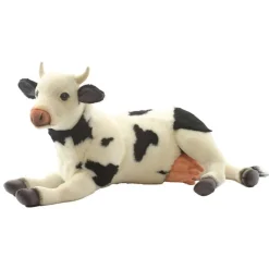 Lying Cow Stuffed Animal>Hansa Clearance