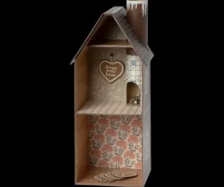 Cardboard Two-Story Gingerbread House><noscript><img width=