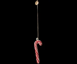 Christmas Metal Ornament - Sugar Cane - Stripe>Maileg Hot