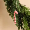 Christmas Metal Ornament - Sugar Cane - Stripe>Maileg Hot