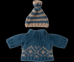 Extra Clothing: Knitted Sweater And Hat for Dad Mouse></noscript>Maileg Hot