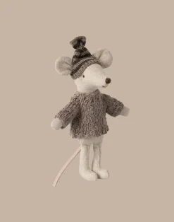Knitted sweater and Hat for Big Brother Mouse>Maileg Sale