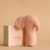 Lullaby Friend Rattles, Elephant - Rose>Maileg Hot