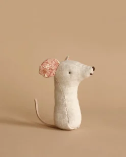 Lullaby Friend Rattles, Mouse - Nature>Maileg New