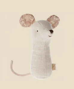 Lullaby Friend Rattles, Mouse - Nature>Maileg New