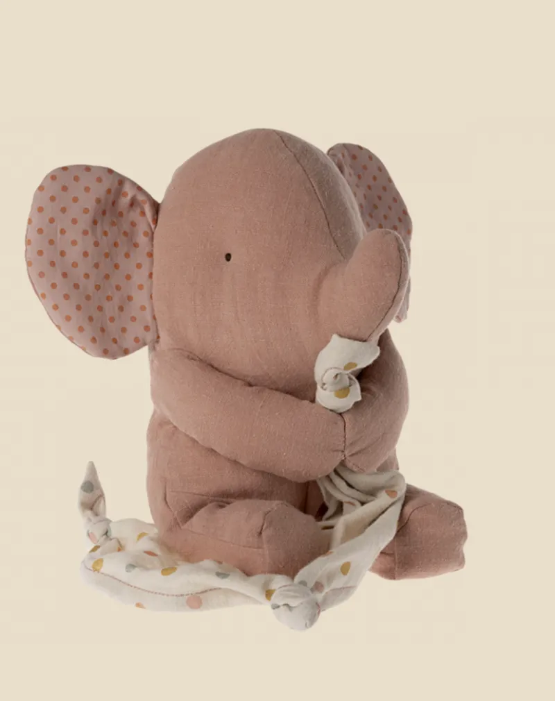 Lullaby Friends - Elephant - Old Rose (Plays Music)>Maileg New