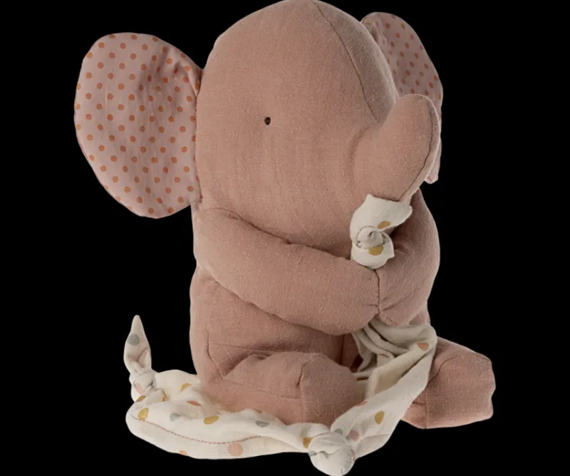 Lullaby Friends - Elephant - Old Rose (Plays Music)>Maileg New