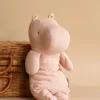 Medium Hippo Stuffed Animal - Light Rose>Maileg Discount