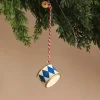 Metal Ornament, Small Drum - Dark Blue>Maileg Online