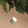 Metal Ornament, Small Drum - Dark Green>Maileg Outlet