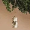 Metal Ornament, Teddy Bear - Off White/Blue>Maileg Online