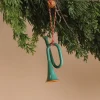 Metal ornament, Trumpet - Dark Green>Maileg New