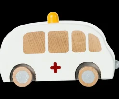 Pull-Back Wooden Ambulance><noscript><img width=