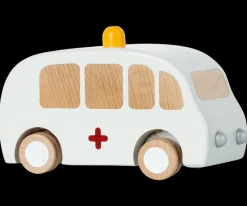 Pull-Back Wooden Ambulance><noscript><img width=