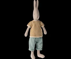 Rabbit Size 3, Classic - Knitted Shirt and Pants>Maileg Hot