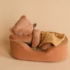Small Cozy Bed - Brown>Maileg Hot
