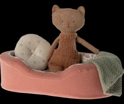 Small Cozy Bed - Coral><noscript><img width=