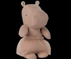 Small Hippo With Skirt Stuffed Animal - Soft Rose><noscript><img width=