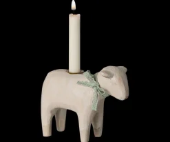 Wooden Candle holder - Mint Lamb><noscript><img width=