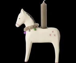 Wooden Horse Candle Holder - Large>Maileg Sale