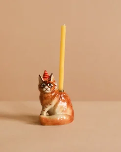 Maine Coon Cat Cake Topper>Camp Hollow Porcelain Animal Treasures Fashion