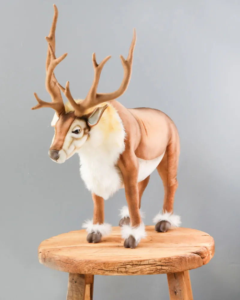 Medium Reindeer Stuffed Animal>Hansa New