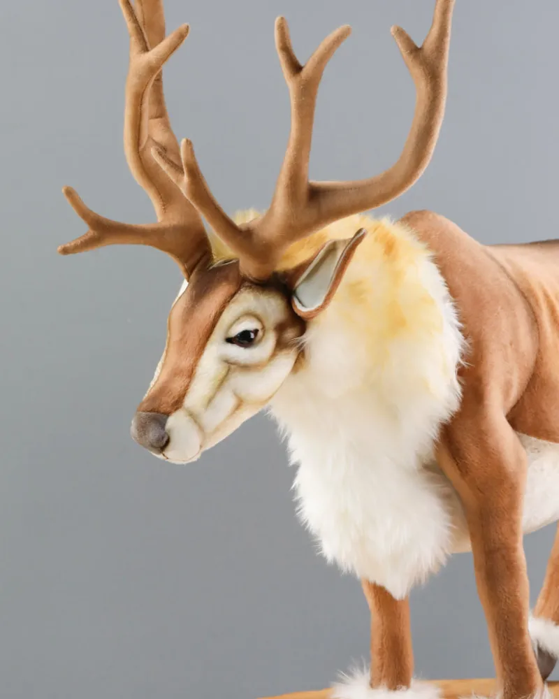 Medium Reindeer Stuffed Animal>Hansa New