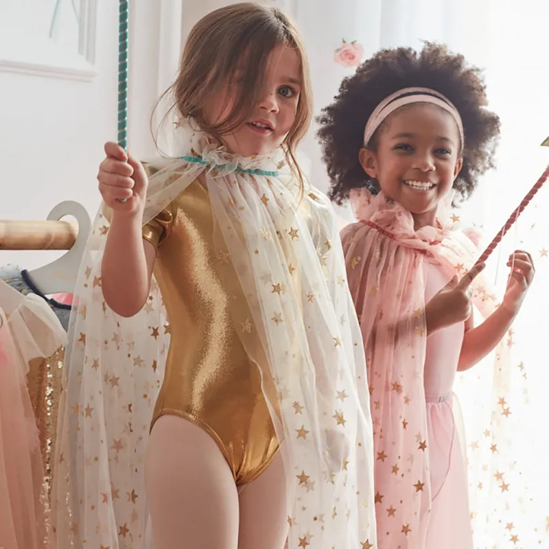 White Tulle Star Cape Costume - Final Sale>Meri Meri Best