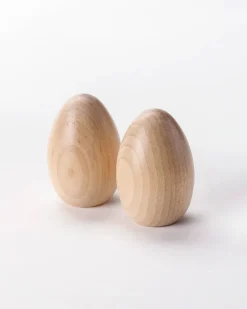 Wooden Half Dozen Eggs - Made in USA><noscript><img width=