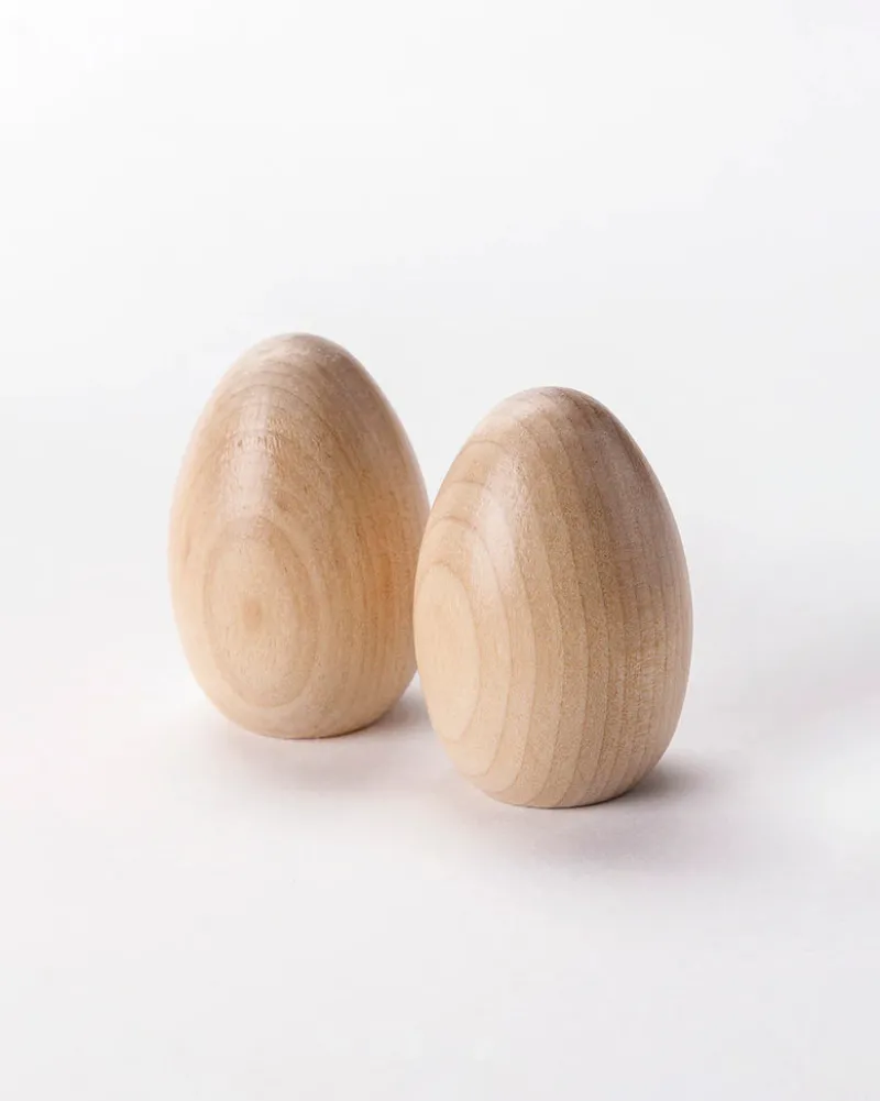 Wooden Half Dozen Eggs - Made in USA>Milton & Goose New