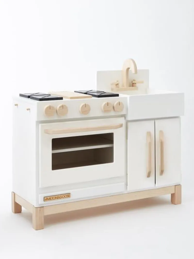 Wooden Play Kitchen - Made in USA>Milton & Goose Best