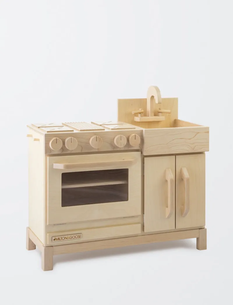Wooden Play Kitchen - Made in USA>Milton & Goose Best