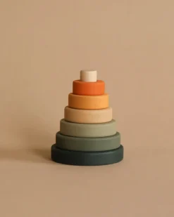 Mini Wooden Pyramid Stacker - Jungle>SABO concept Sale