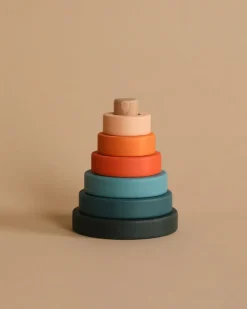 Mini Wooden Pyramid Stacker - Tropics>SABO concept Discount