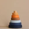 Mini Wooden Pyramid Stacker - Desert Night>SABO concept Outlet