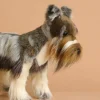 Miniature Gray Schnauzer Dog Stuffed Animal, 18">Hansa Fashion
