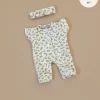 11" Doll Clothing | Lili Jumpsuit & Headband in Fleece - Féline>Minikane New
