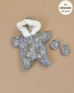 11" Doll Clothing | Pilot Jumpsuit & Mittens - Elaphe>Minikane Sale